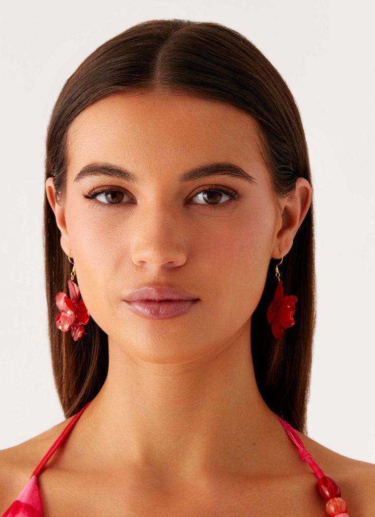Peppermayo Peppermayo Exclusive - Mona Earrings - Red