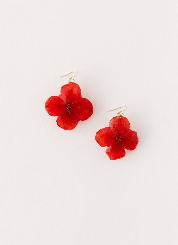 peppermayo Peppermayo Exclusive - Mona Earrings - Red