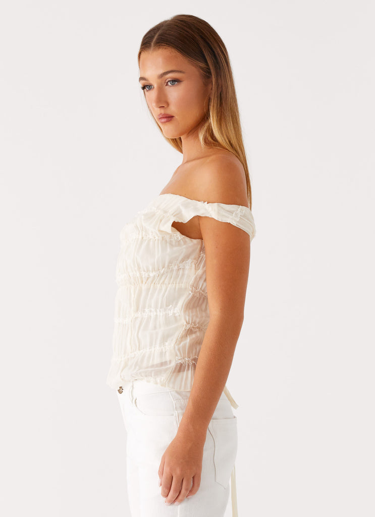Peppermayo Peppermayo Exclusive - Nebula Top - Ivory