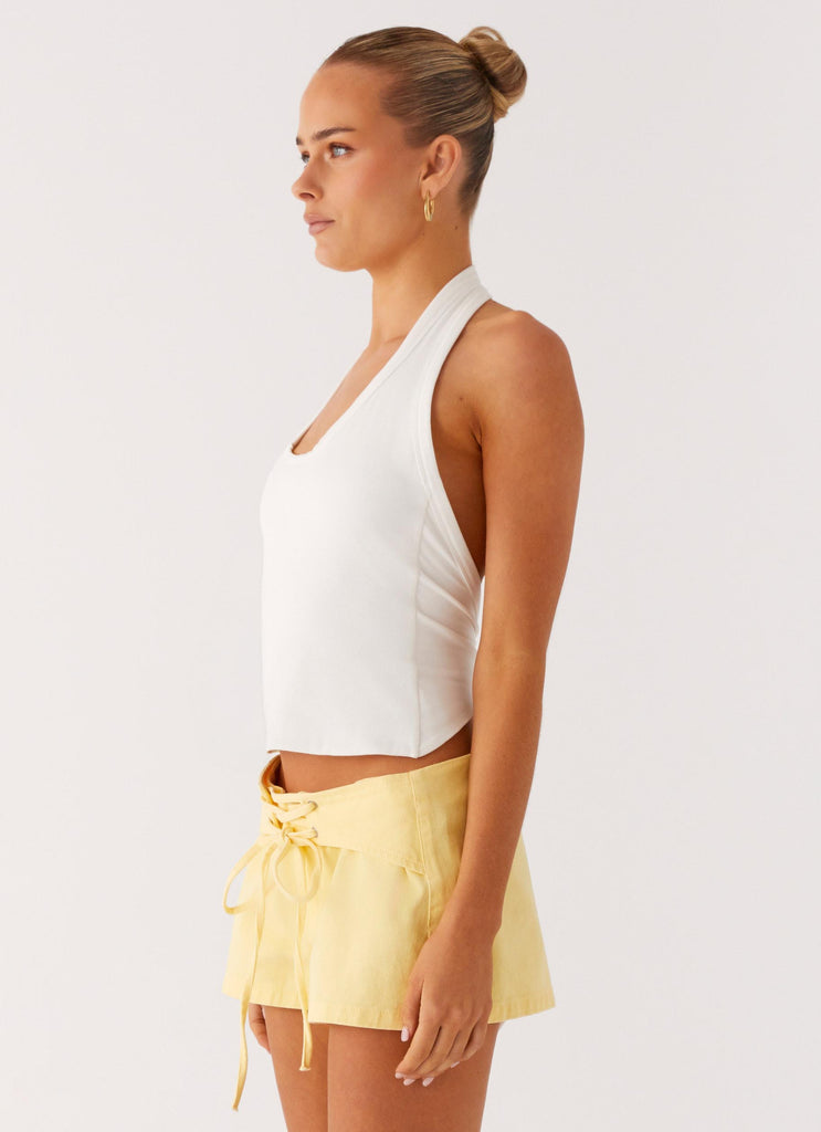 Peppermayo Peppermayo Exclusive - No Rush Top - White