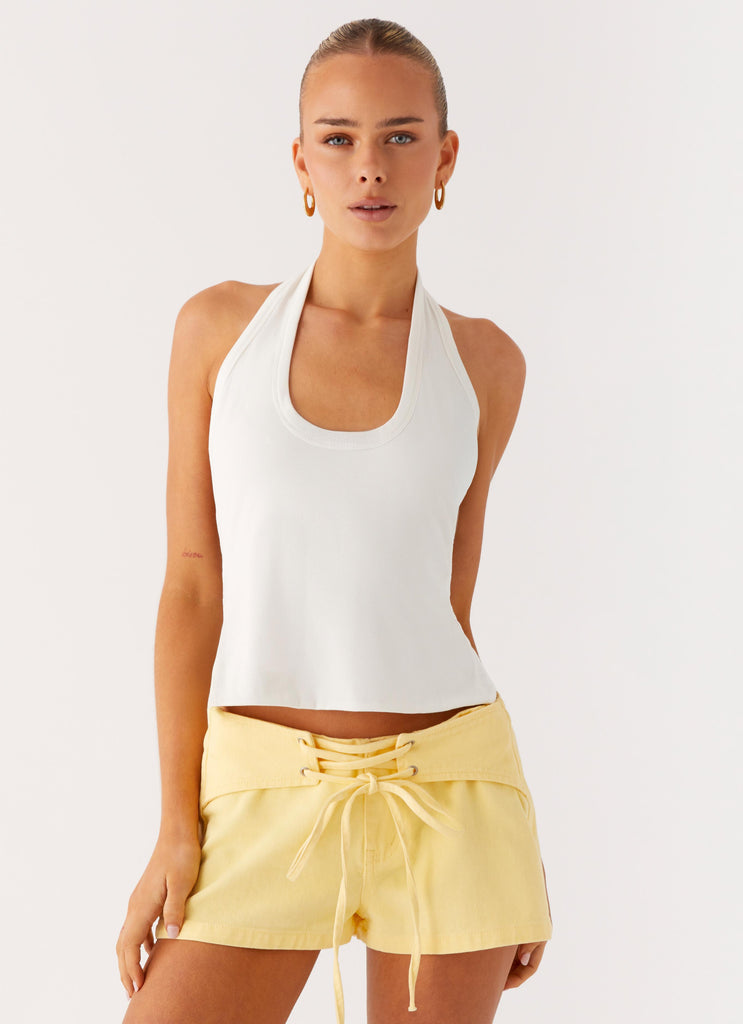 Peppermayo Peppermayo Exclusive - No Rush Top - White