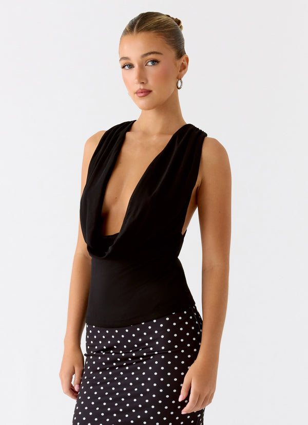 peppermayo Peppermayo Exclusive - Oracle Top - Black