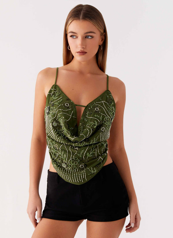 peppermayo Peppermayo Exclusive - Sedonia Top - Khaki