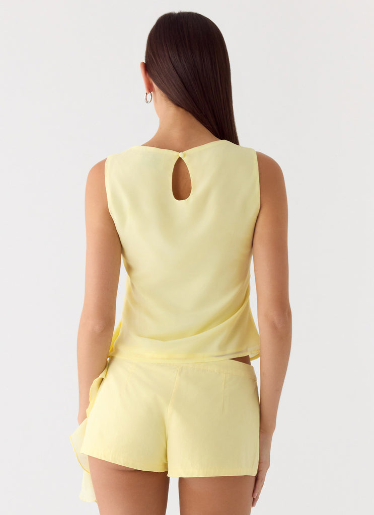 Peppermayo Peppermayo Exclusive - Sun Up Top - Yellow