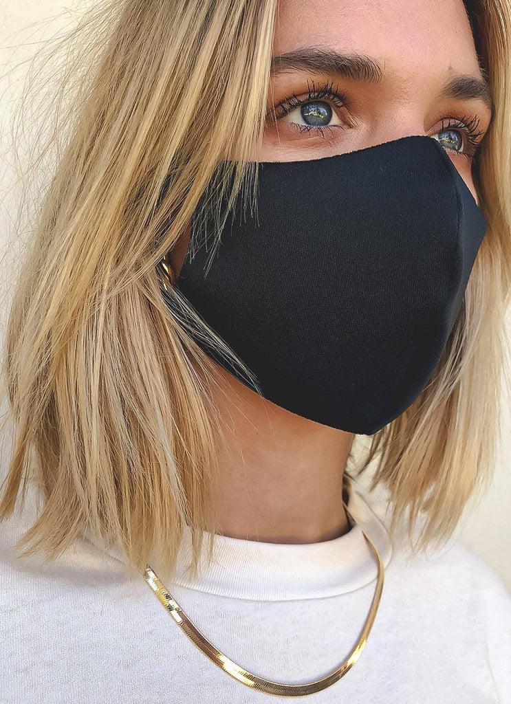 Peppermayo Peppermayo - Fashion Face Mask - Black