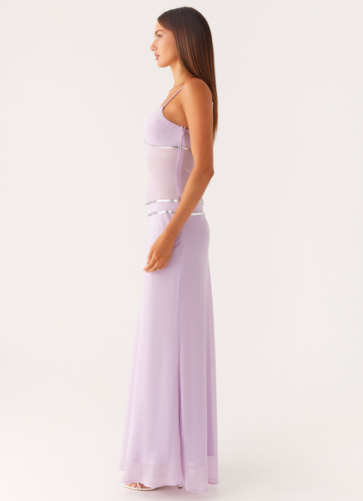 Peppermayo Peppermayo - Sweet On You Maxi Dress - Lavender