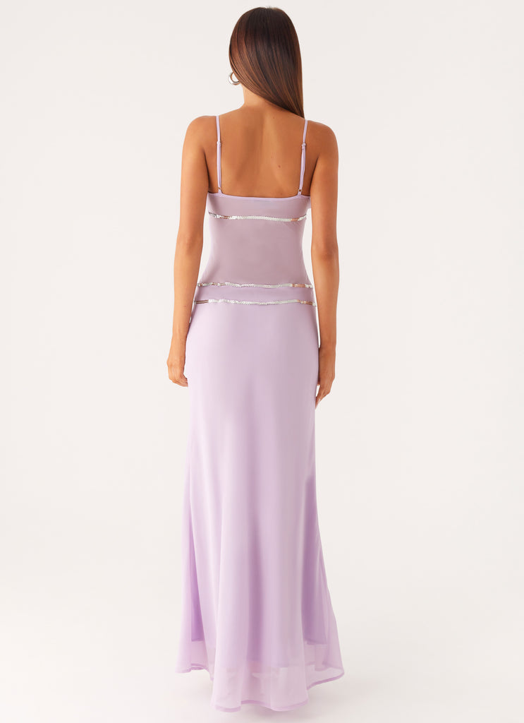 Peppermayo Peppermayo - Sweet On You Maxi Dress - Lavender