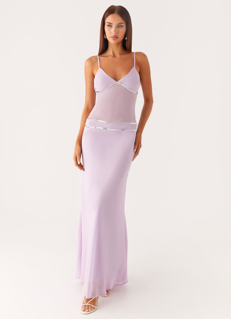 Peppermayo Peppermayo - Sweet On You Maxi Dress - Lavender
