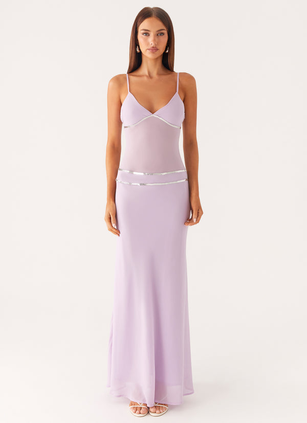 peppermayo Peppermayo - Sweet On You Maxi Dress - Lavender