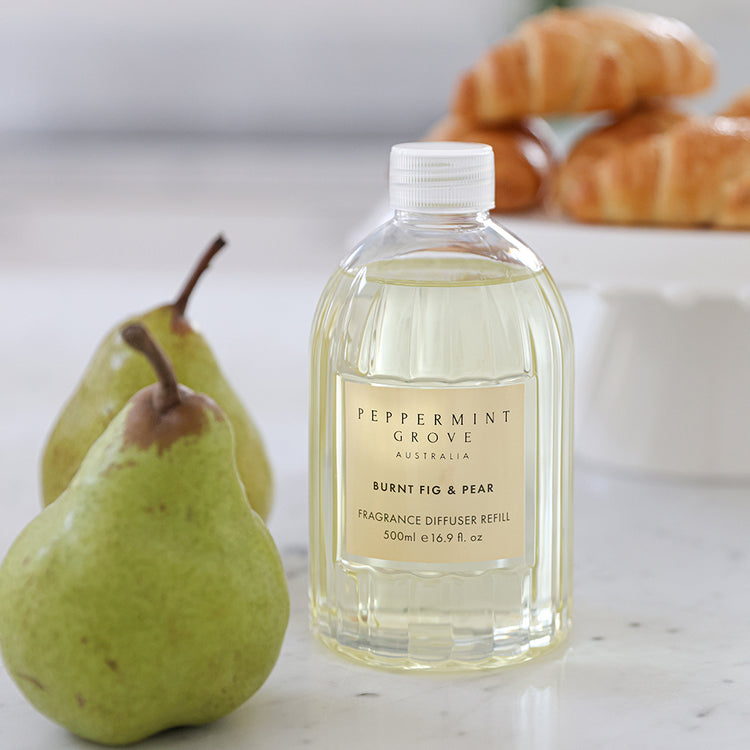 Peppermint Grove Burnt Fig & Pear Diffuser Refill 500ml