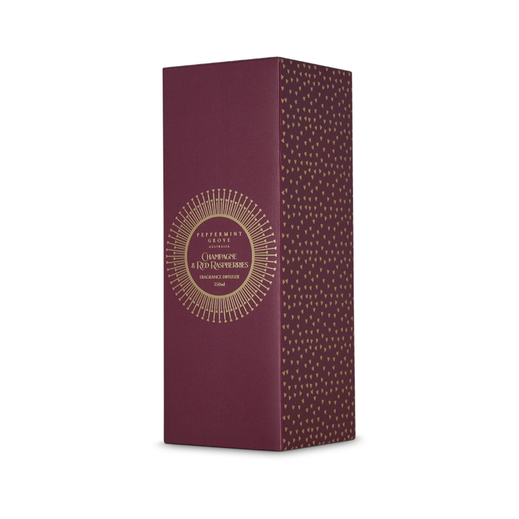 Peppermint Grove Champagne & Red Raspberries Fragrance Diffuser 350ml