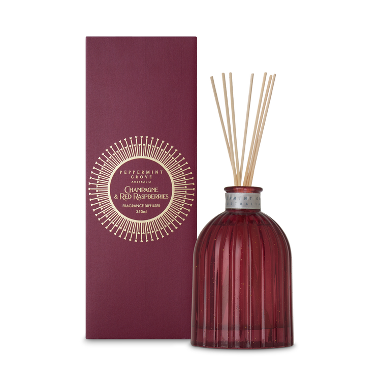 peppermint grove Champagne & Red Raspberries Fragrance Diffuser 350ml