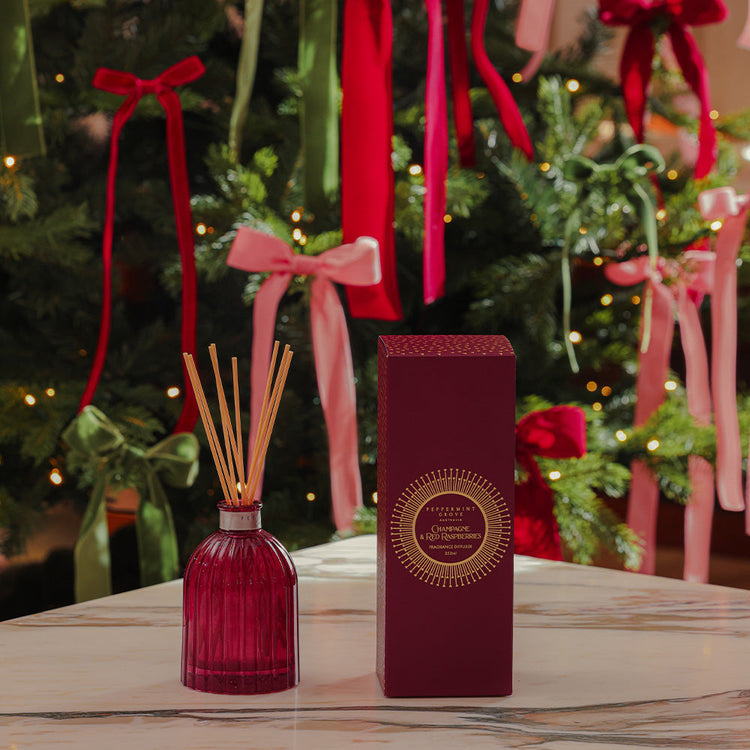 Peppermint Grove Champagne & Red Raspberries Mini Diffuser Bon-Bon 100ml