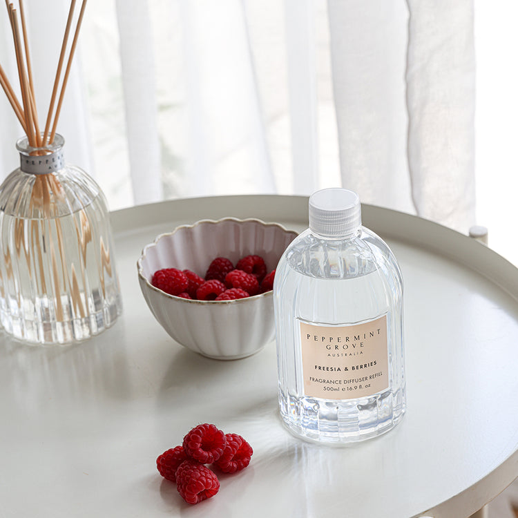 Peppermint Grove Freesia & Berries Diffuser Refill 500ml