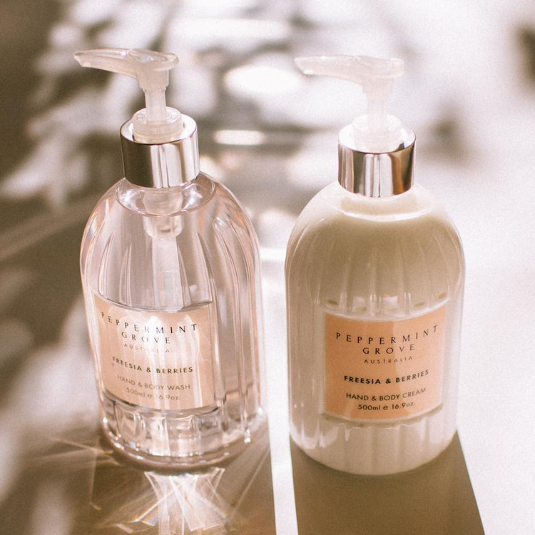 peppermint grove Freesia & Berries Hand & Body Cream 500ml