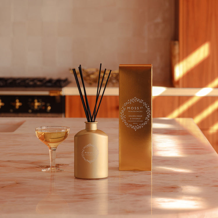 Peppermint Grove Golden Cedar & Coconut Fragrance Diffuser 300ml