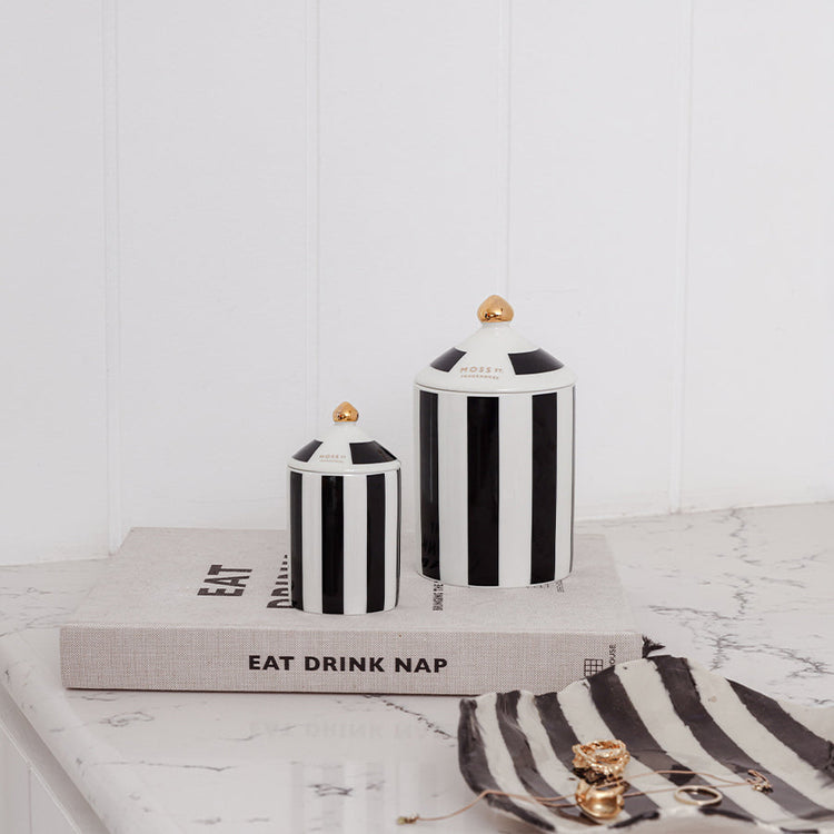 Peppermint Grove Jasmine Amber & Saffron Ceramic Candle 100g