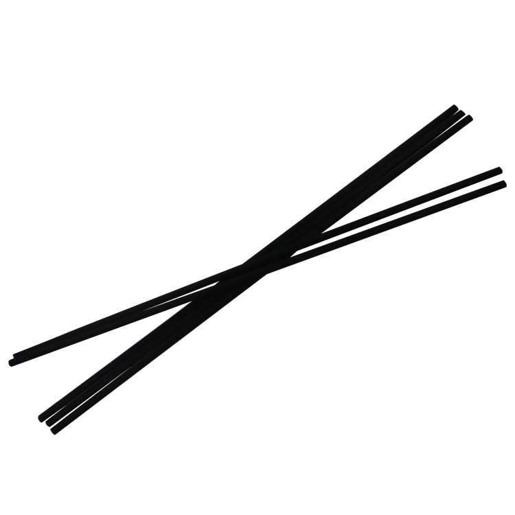 peppermint grove Large Black Diffuser Reeds 350ml (Ceramics)