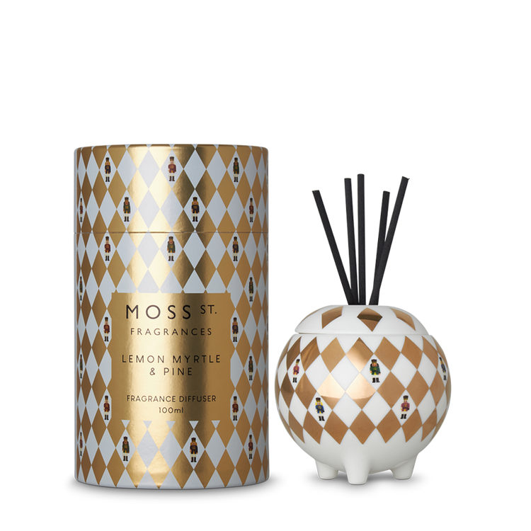 peppermint grove Lemon Myrtle & Pine Ceramic Diffuser 100ml
