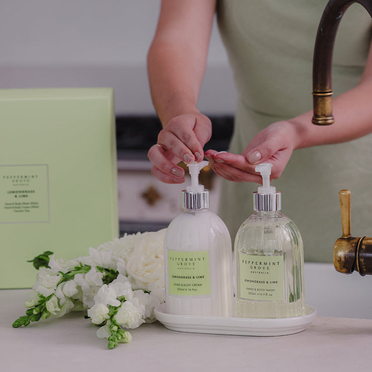 Peppermint Grove Lemongrass & Lime Hand Care Gift Set