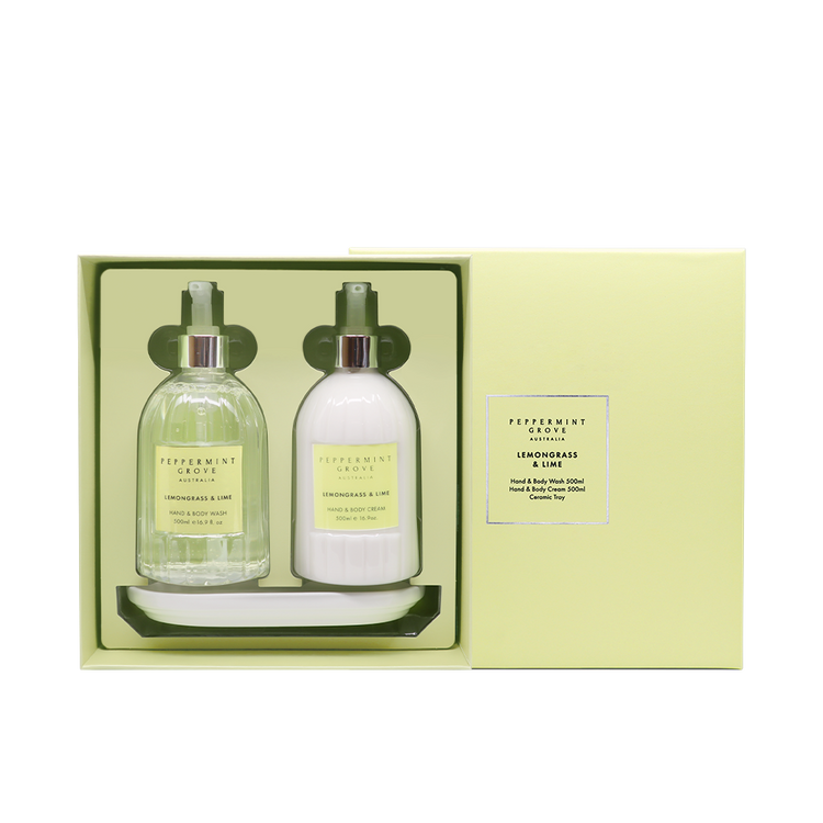 Peppermint Grove Lemongrass & Lime Hand Care Gift Set