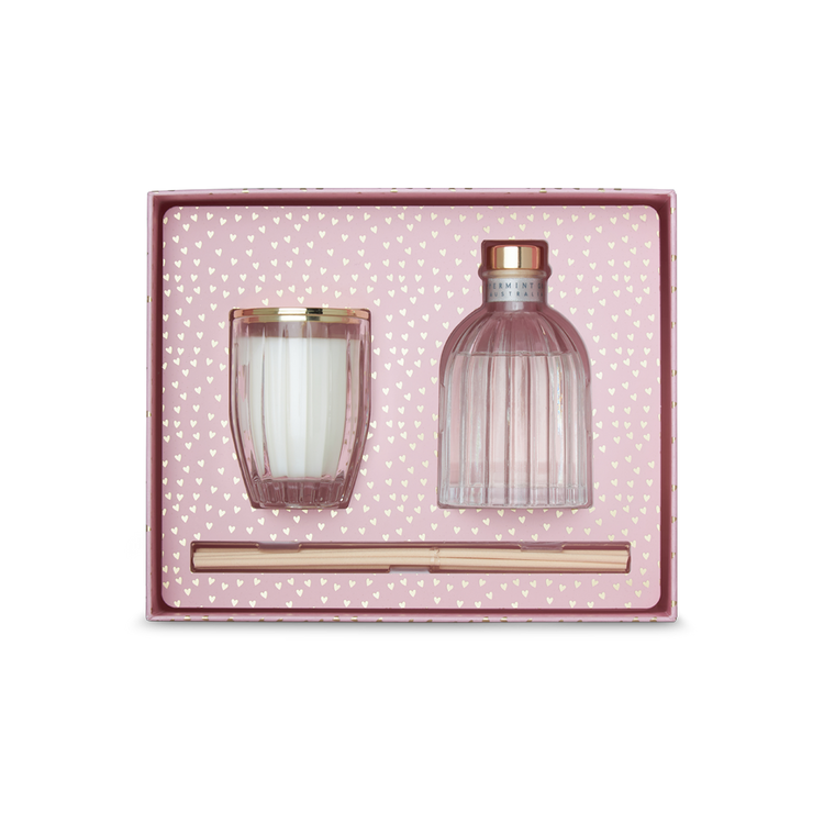 Peppermint Grove Passion Berry Pavlova Candle & Diffuser Gift Set