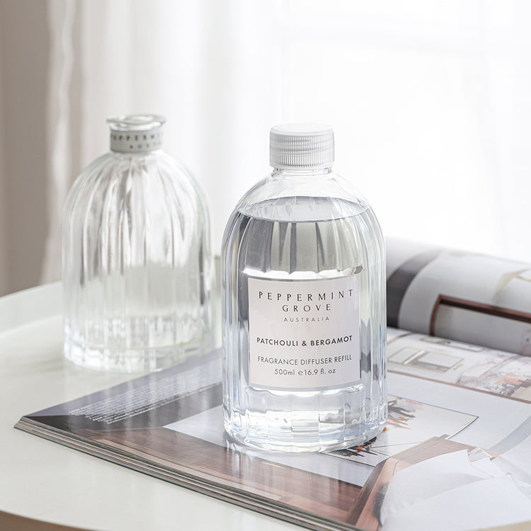 Peppermint Grove Patchouli & Bergamot Diffuser Refill 500ml