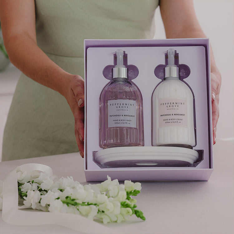 Peppermint Grove Patchouli & Bergamot Hand Care Gift Set