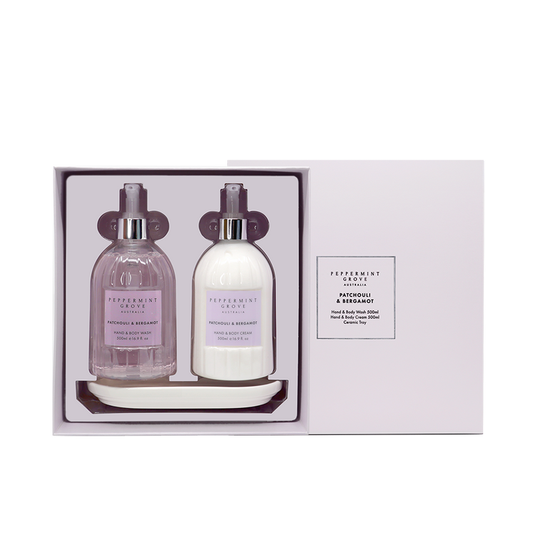 Peppermint Grove Patchouli & Bergamot Hand Care Gift Set