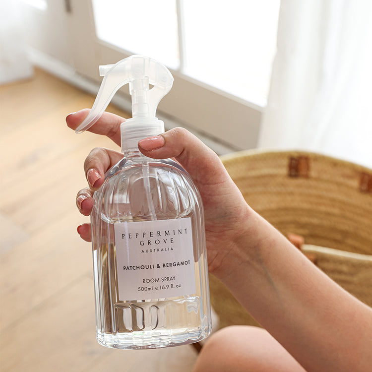 Peppermint Grove Patchouli & Bergamot Room Spray 500ml