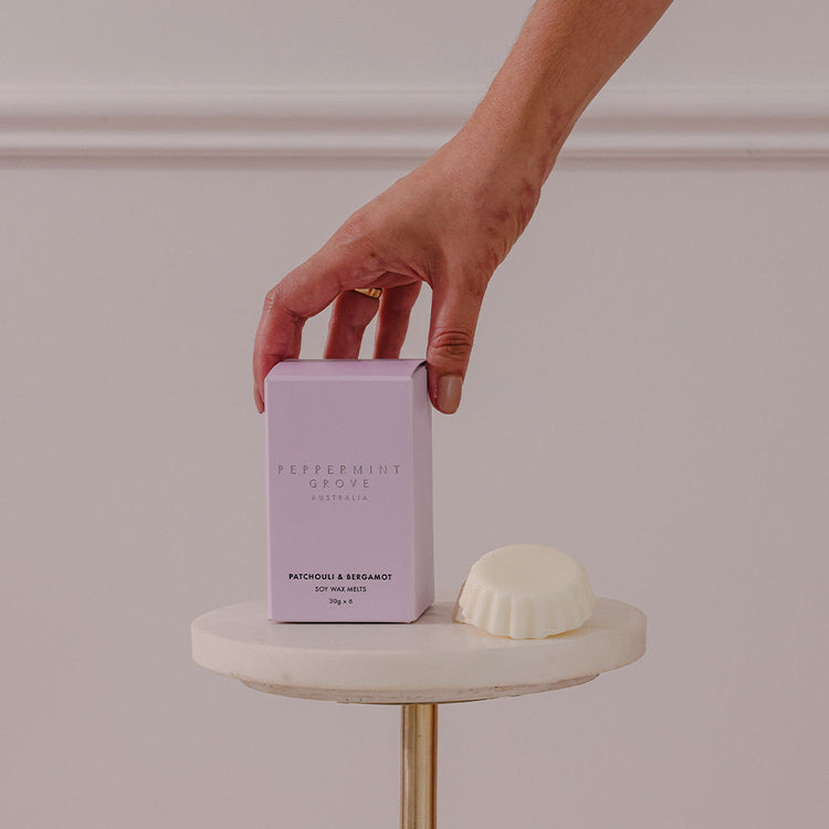 Peppermint Grove Patchouli & Bergamot Soy Wax Melts 30g