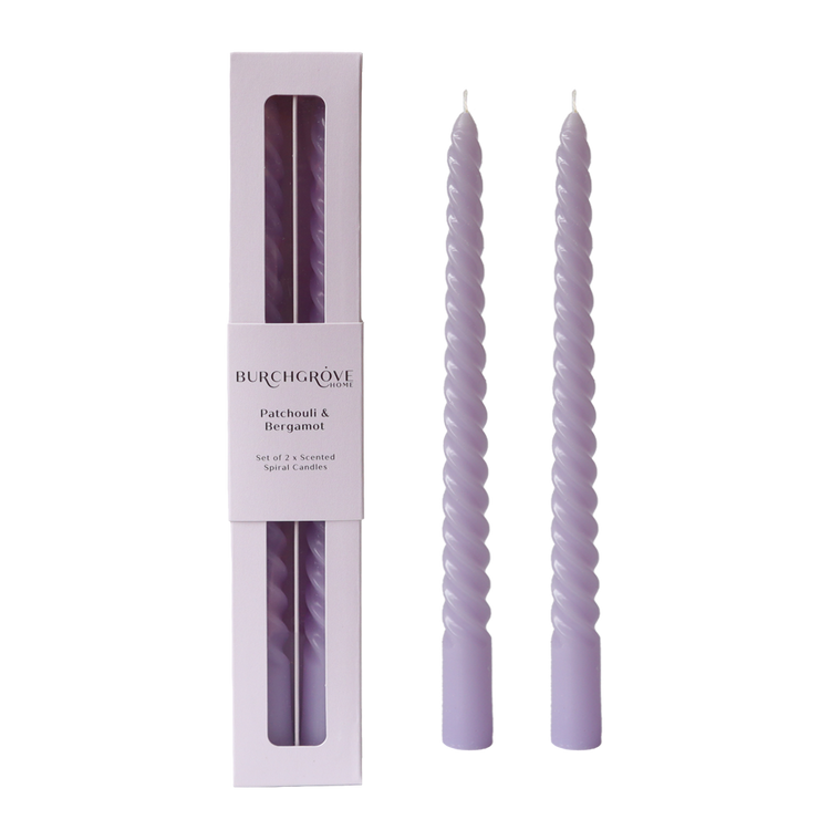 peppermint grove Patchouli & Bergamot Spiral Candle Set