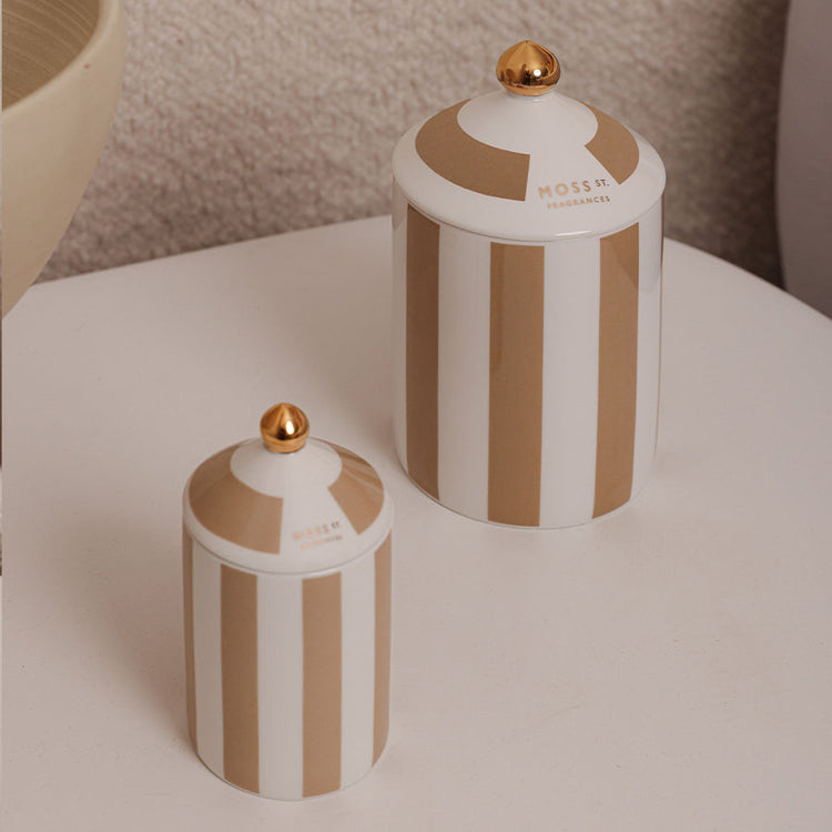 Peppermint Grove Patchouli Pear & Oud Ceramic Candle 360g