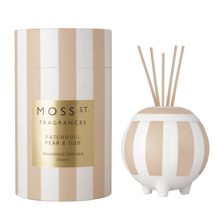 peppermint grove Patchouli Pear & Oud Ceramic Diffuser 350ml