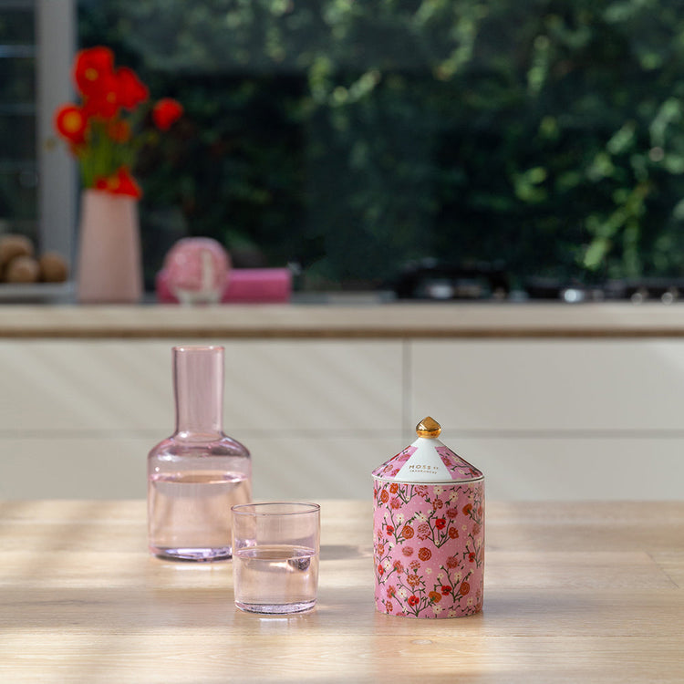 peppermint grove Blush Peonies Ceramic Candle 100g