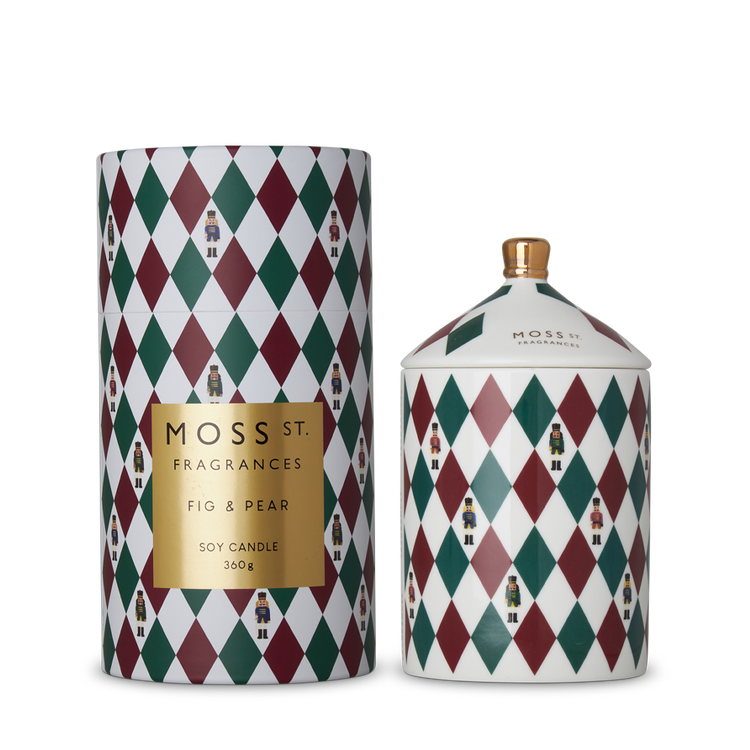 peppermint grove Fig & Pear Ceramic Candle 360g