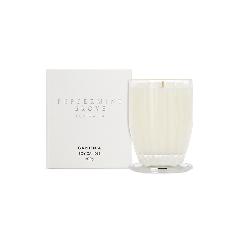 peppermint grove Gardenia Soy Candle 200g