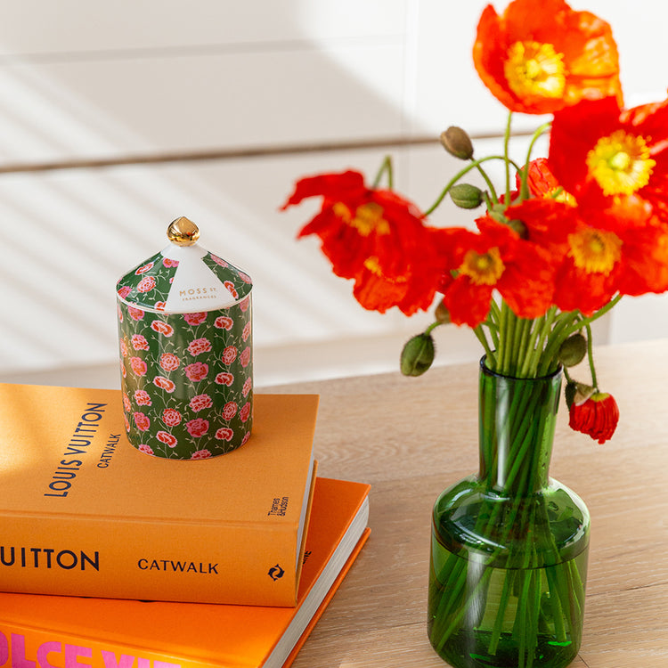 peppermint grove Iris & Oud Ceramic Candle 320g