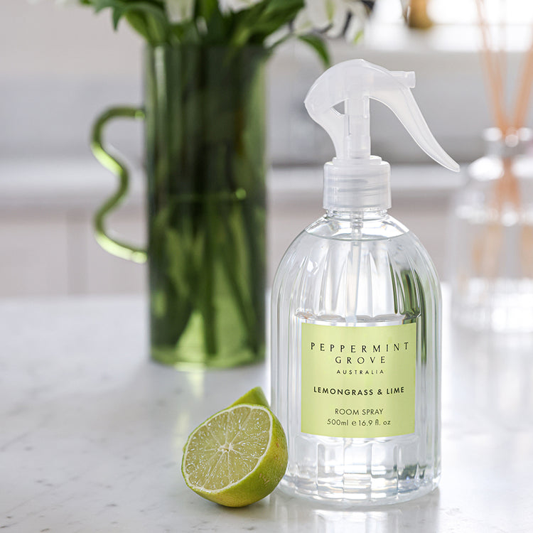 Peppermint Grove Lemongrass & Lime Room Spray 500ml