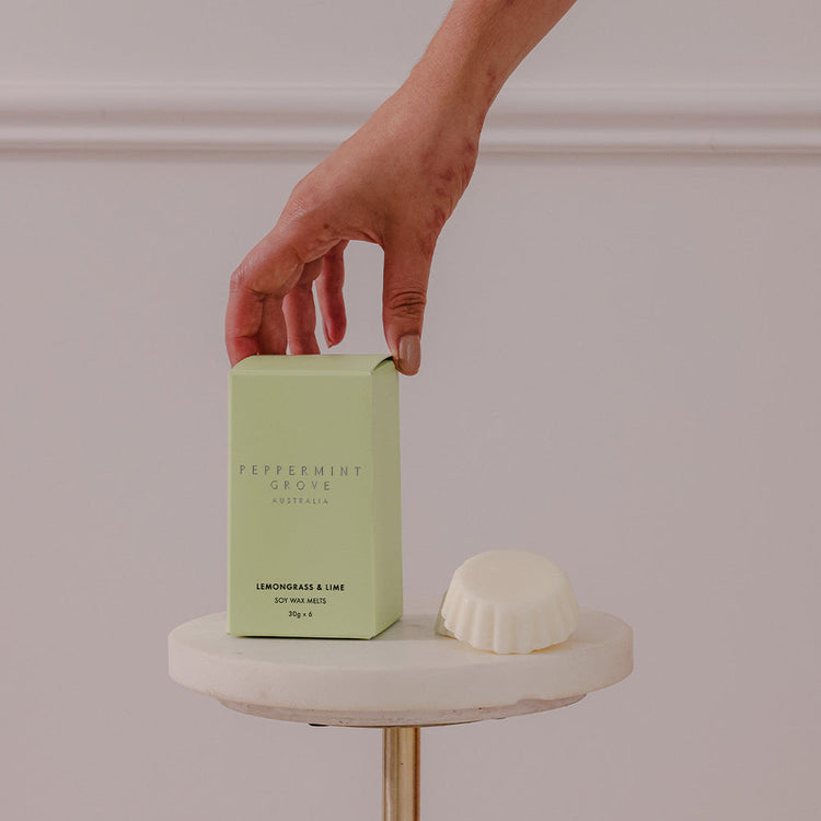 Peppermint Grove Lemongrass & Lime Soy Wax Melts 30g