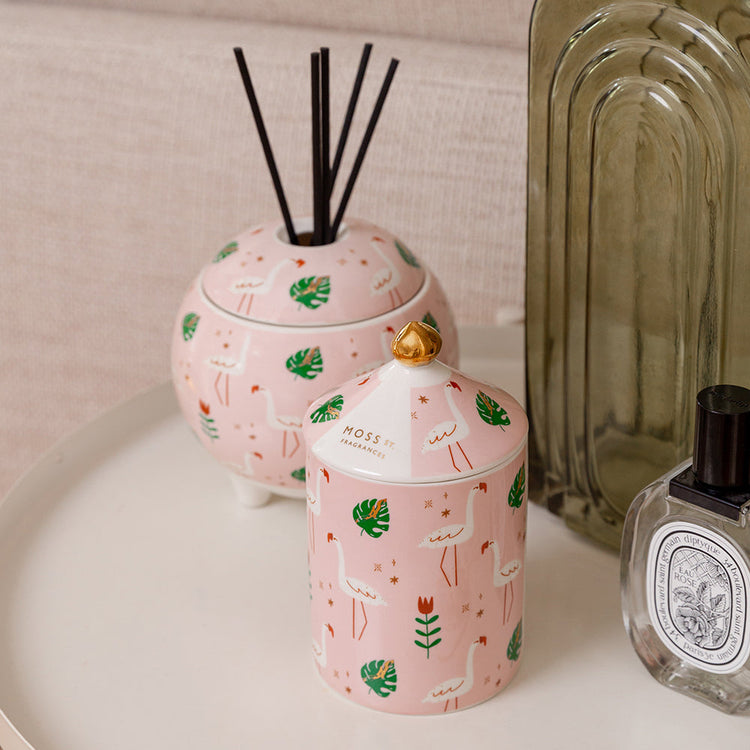 peppermint grove Pink Sugar Ceramic Diffuser 100ml