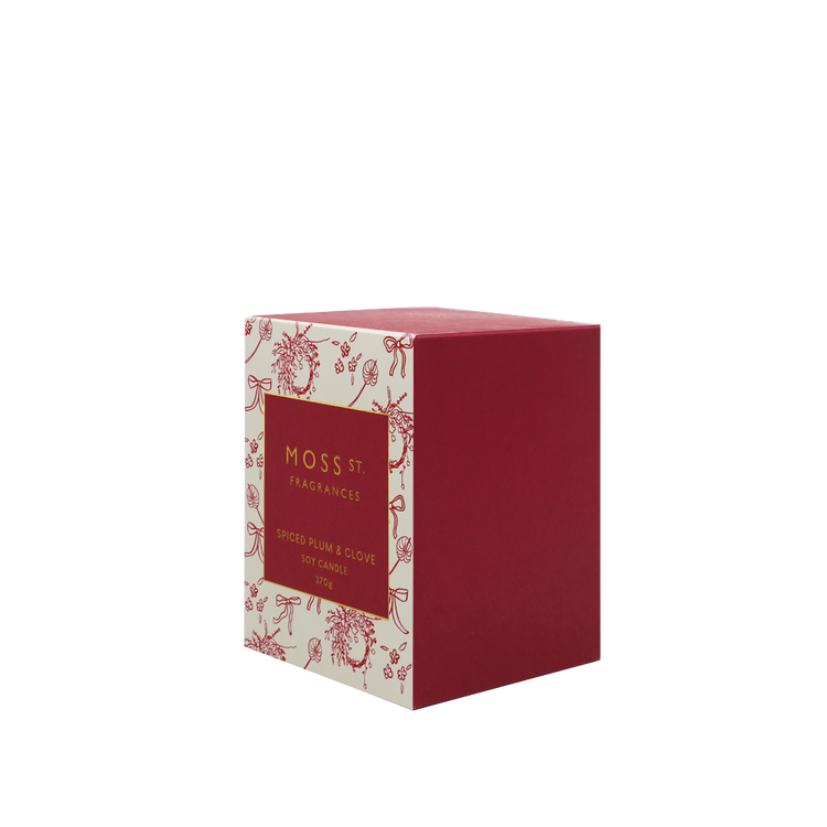 Peppermint Grove Spiced Plum & Clove Soy Candle 370g