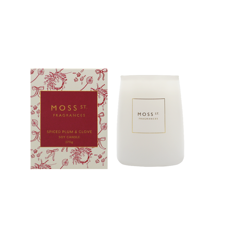 peppermint grove Spiced Plum & Clove Soy Candle 370g