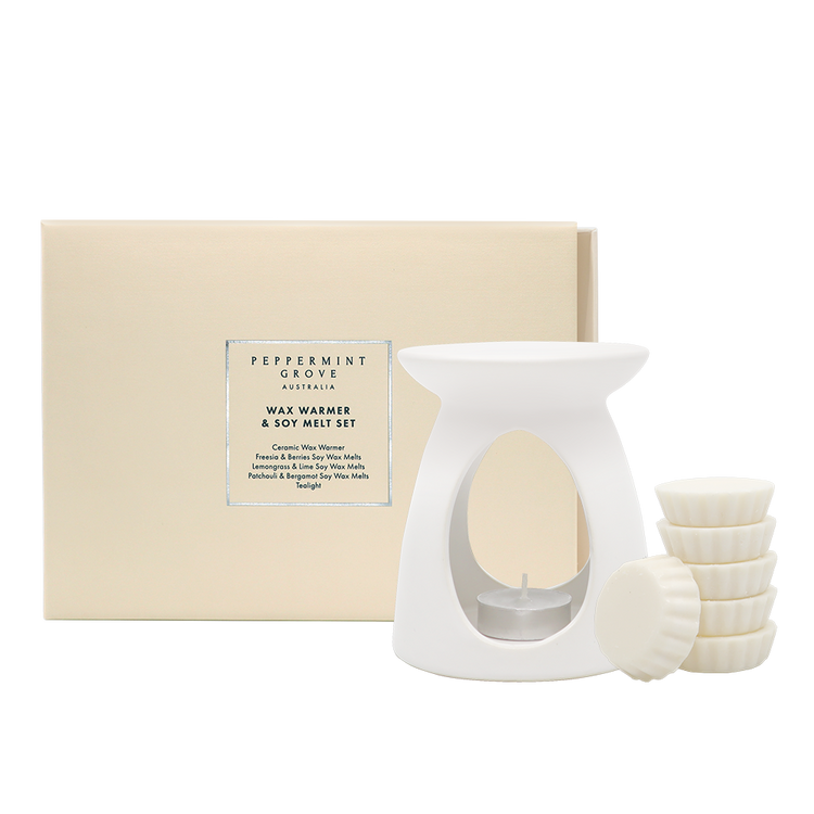 peppermint grove Wax Warmer & Soy Melt Gift Set