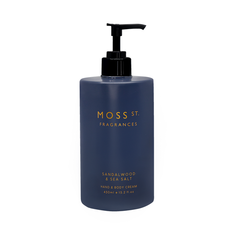 peppermint grove Sandalwood & Sea Salt Hand & Body Cream 450ml