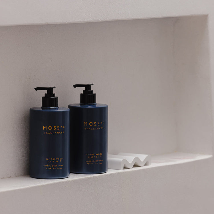 Peppermint Grove Sandalwood & Sea Salt Hand & Body Wash 450ml