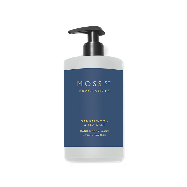 peppermint grove Sandalwood & Sea Salt Hand & Body Wash 450ml