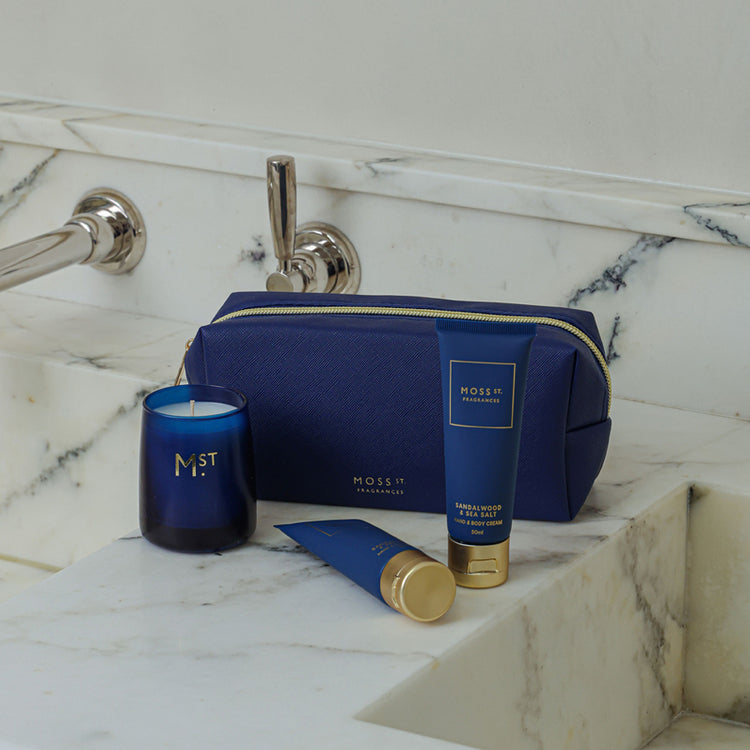 Peppermint Grove Sandalwood & Sea Salt Travel Gift Set