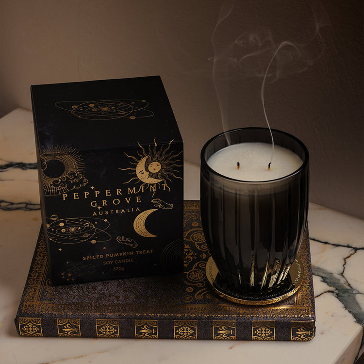 Peppermint Grove Spiced Pumpkin Treat Soy Candle 370g