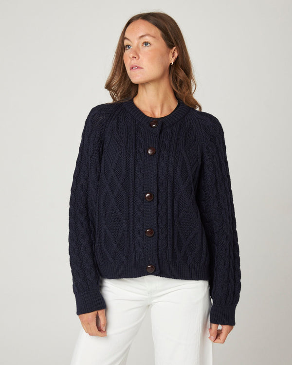 Peregrine Beckett Cable Knit Cardigan